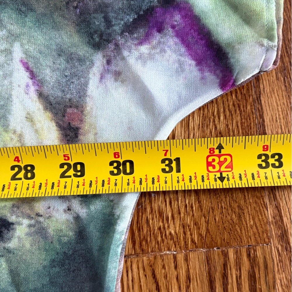 NWT Women's Peck & Peck Sheer Top Art to Wear Birds Floral Flowy Popover  Size S - Picture 5 of 10